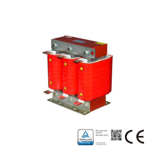 Line Reactor AC 3-Phase 400V ,7%(uK), Rated Current 300A ,250kw