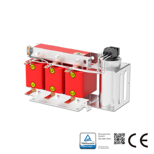 Sine wave filter, Rated Current 75A, 230V